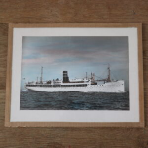 soome laeva "s/s ariadne" foto raamis