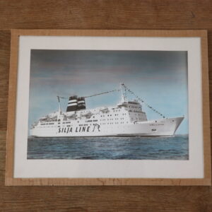 soome laeva "wellamo" foto raamis