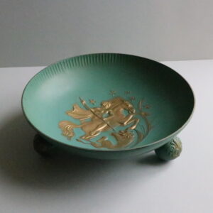 art deco stiilis puuviljaalus